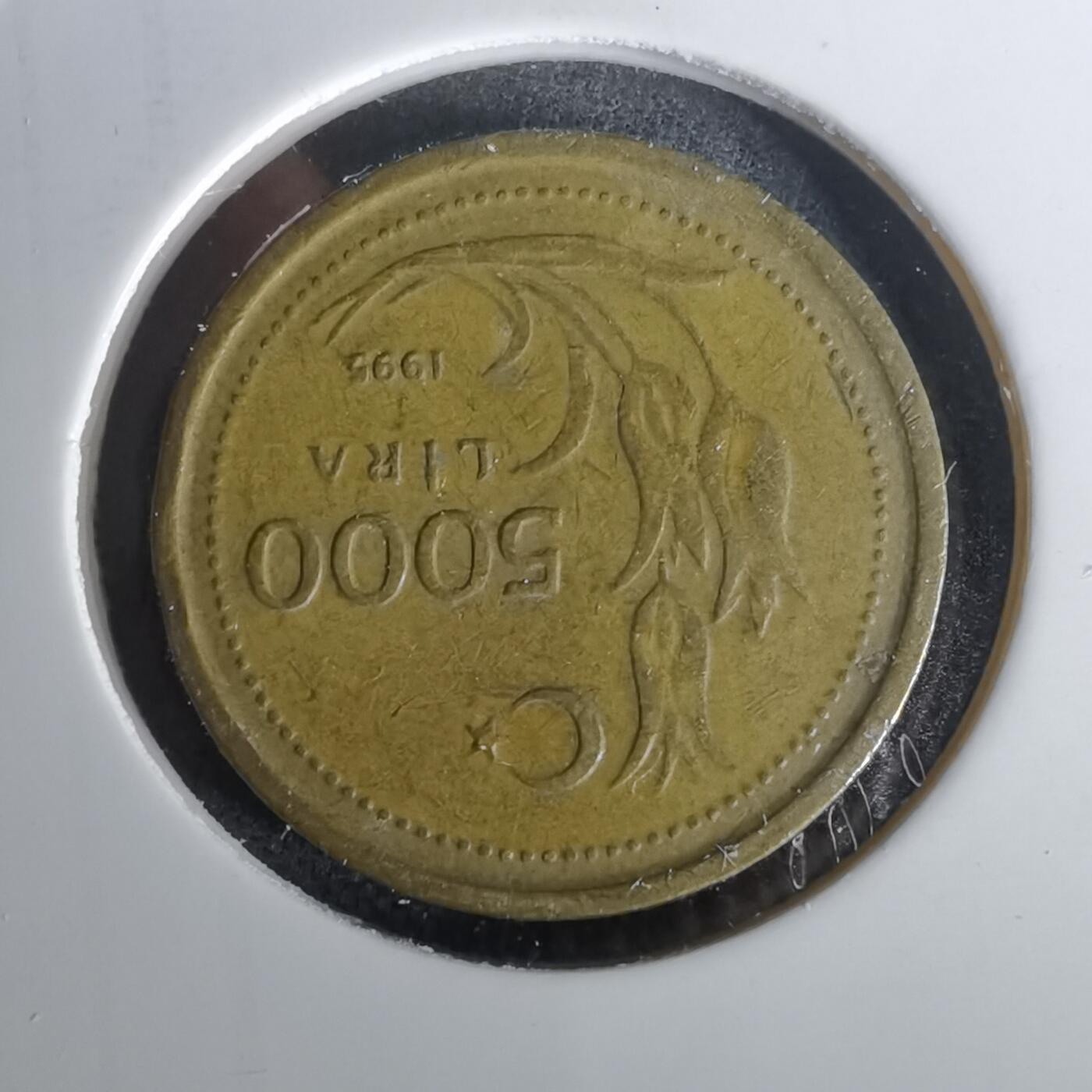 沼泽如烟--第1010场 土耳其1995年5000里拉