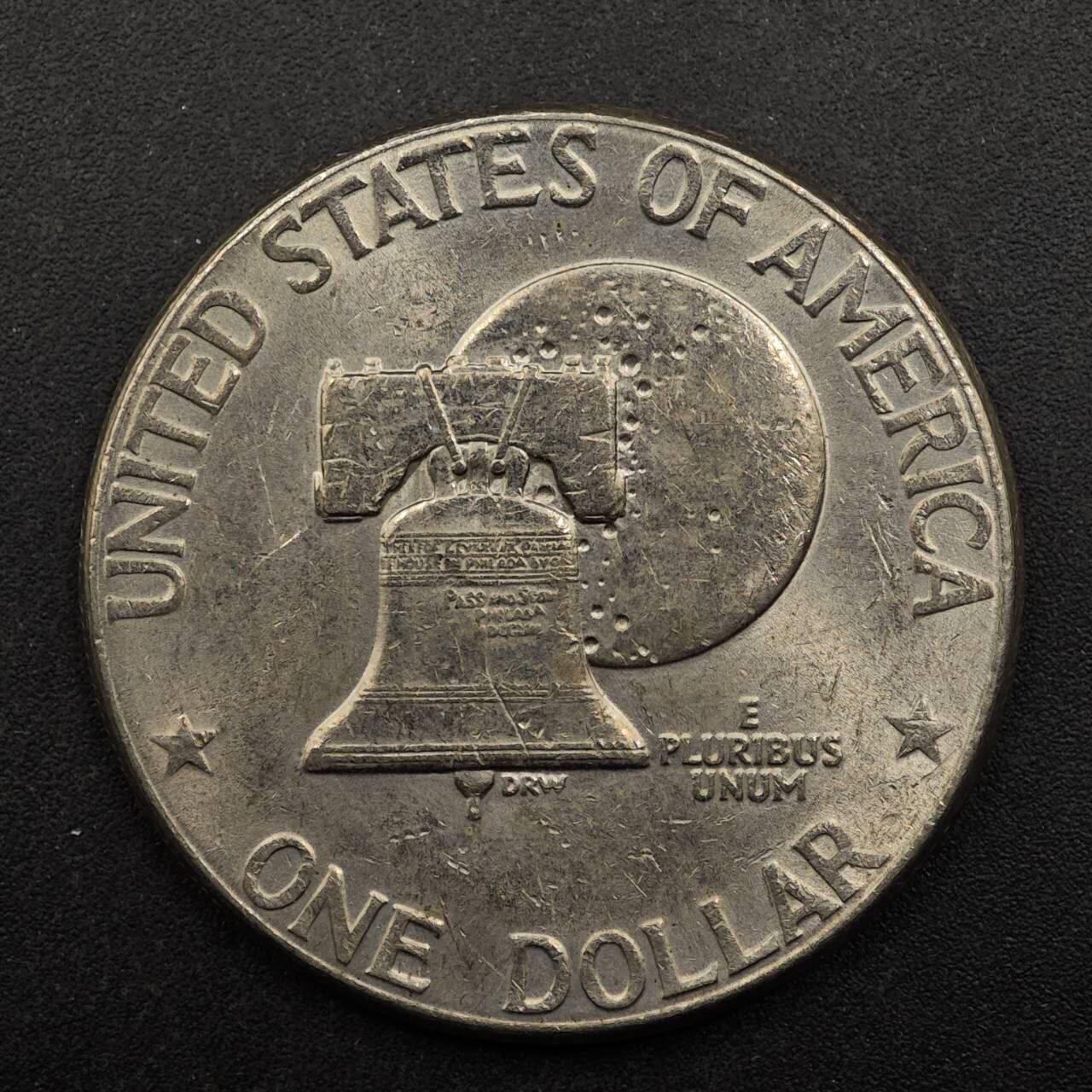 【淘币小摊】实时拍第八百七十五拍   散币场    每周一统一发货 美国1976年建国二百周年一美元纪念币