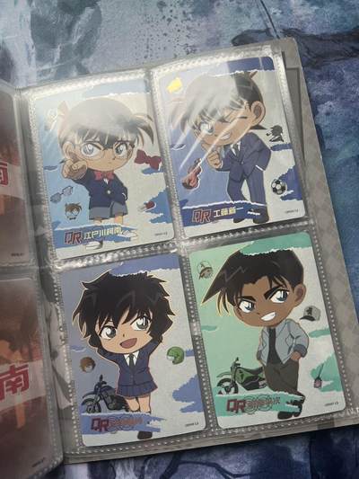 【随心含颖卡拍55期】卡游/集卡社/卡卡沃 抽卡机专场拍卖【无佣金】 - 【卡册】柯南一本 80张 不选品，最好不寄存