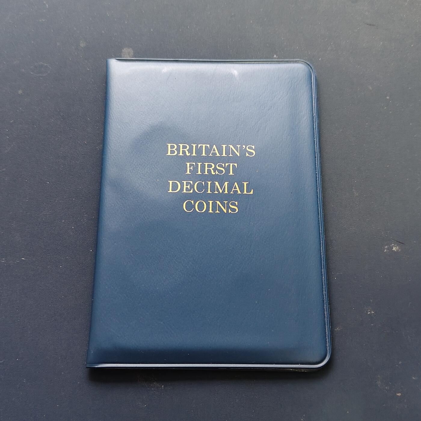 【全场包邮】纯粹捡漏拍508场 英国1968-1971年十进制改版官方卡装套币