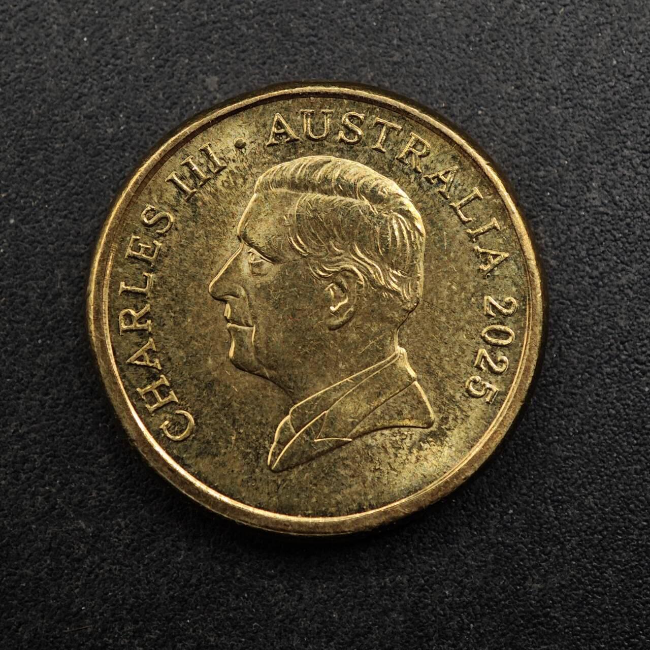 【淘币小摊】实时拍第八百七十五拍   散币场    每周一统一发货 澳大利亚2025年查尔斯三世2元铜币