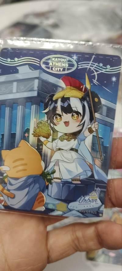 秋原瞳的小店第三十七期（春，荷尔蒙的气息扑鼻而来的季节） - 卡游抽卡机城市卡——雅典