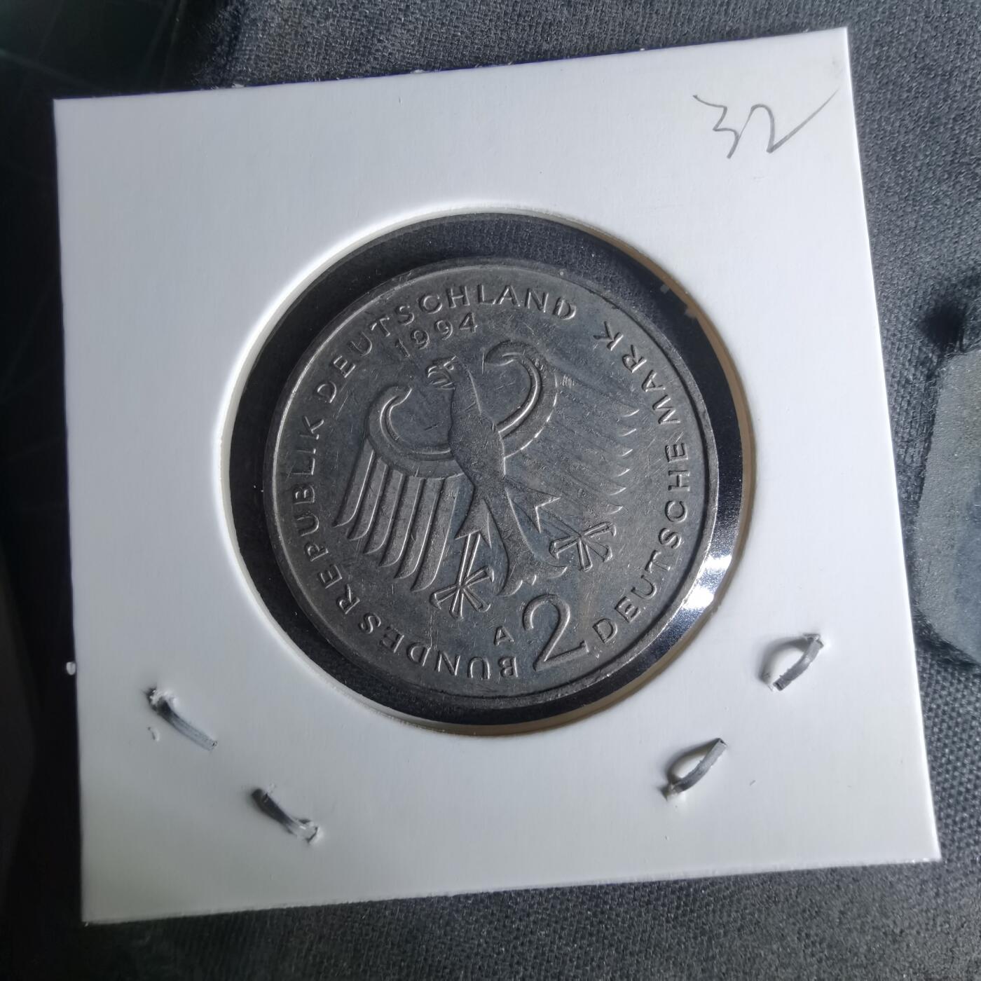 沼泽如烟--第1009场 德国1994年二马克