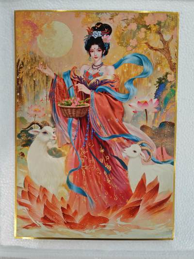 言遇卡牌 本期满百送限编卡【2026.03.13周五晚22：00截拍】 - 【亲签】【A4大卡】十二生肖 未羊 画师青朴 亲签