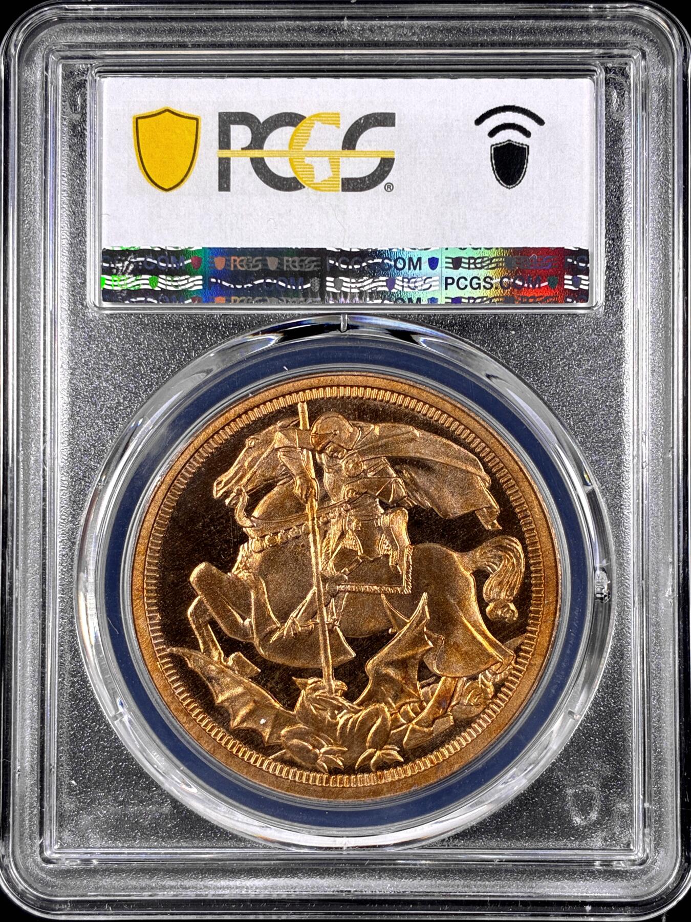 【雨安】【直播拍卖】【第0126期-评级币章】2026-03-07 周六 19:30 (金价1176, 银价22.16) [评级欧洲] Great Britain 英国 1克朗 1911年 乔治五世 X#94a 精制 PCGS-PR68 精制币