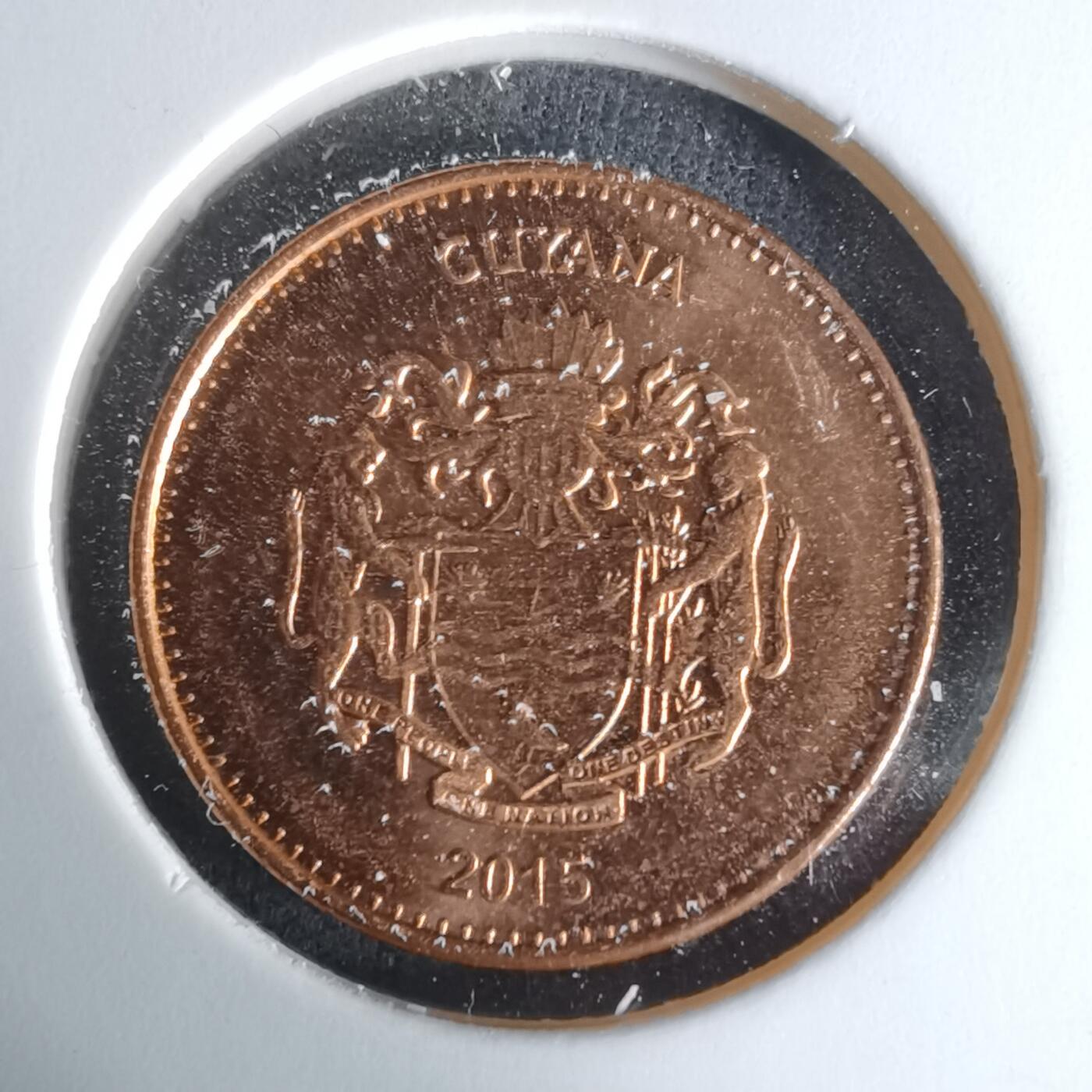 沼泽如烟--第1009场 圭亚那2015年一元