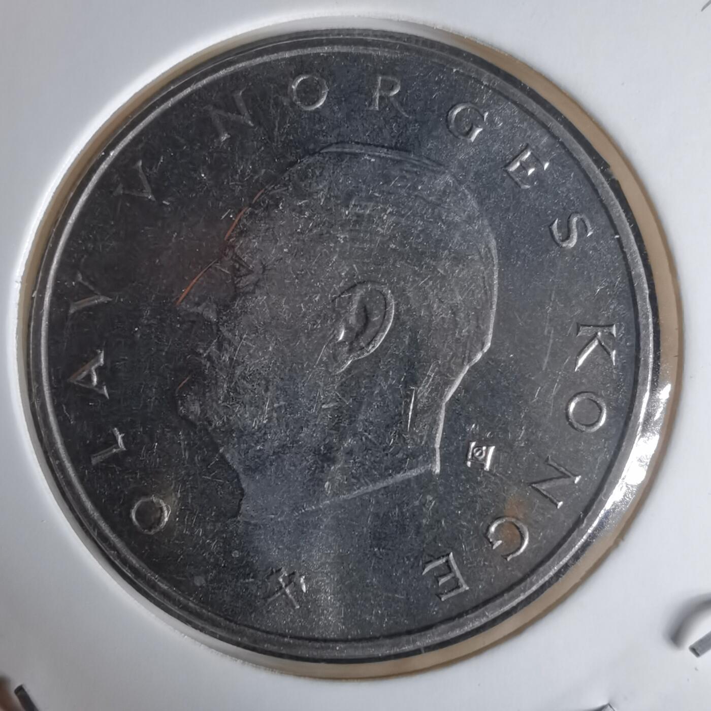 沼泽如烟--第1009场 挪威1982年5克朗