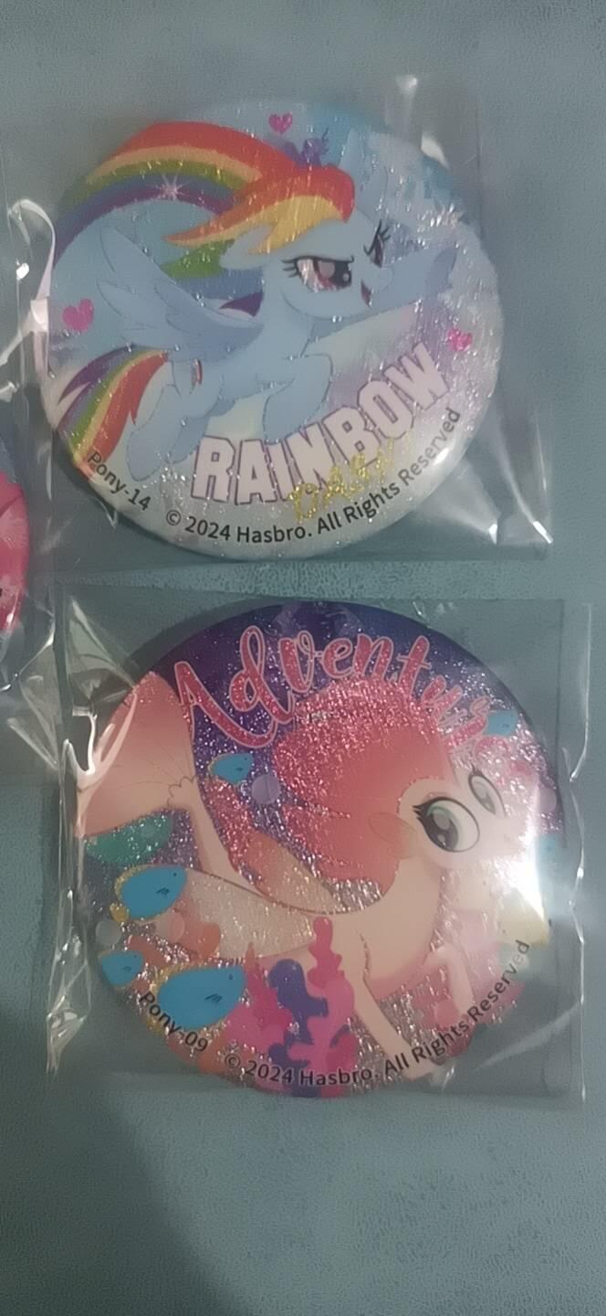 卡牌新人第二场 不寄存！！！ 卡游小马宝莉徽章3个