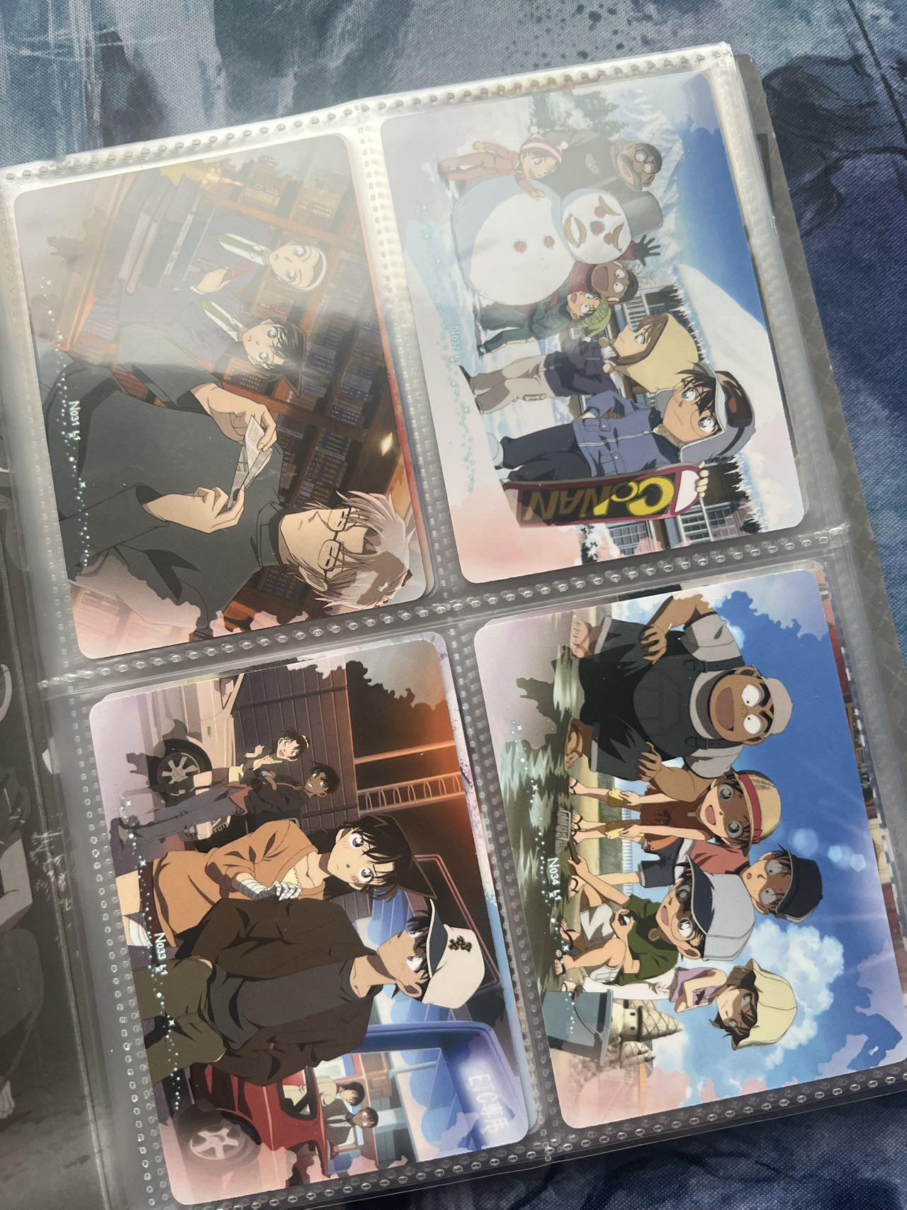 【随心含颖卡拍55期】卡游/集卡社/卡卡沃 抽卡机专场拍卖【无佣金】 【卡册】柯南一本 80张 不选品，最好不寄存