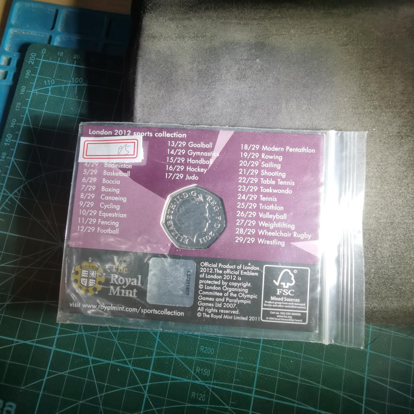 沼泽如烟--第1009场 英国奥运纪念币