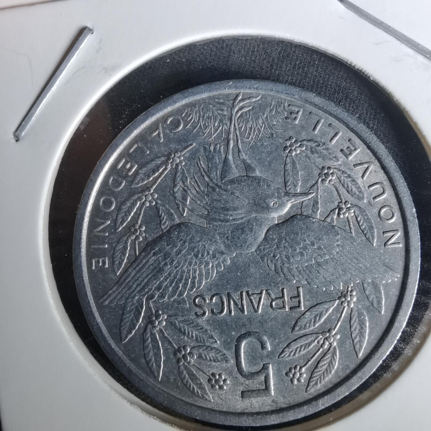 沼泽如烟--第1010场 法属新喀里多尼亚1952年5法郎