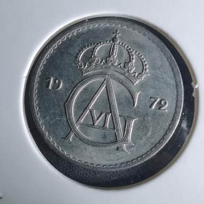 沼泽如烟--第1009场 - 瑞典1972年50欧尔