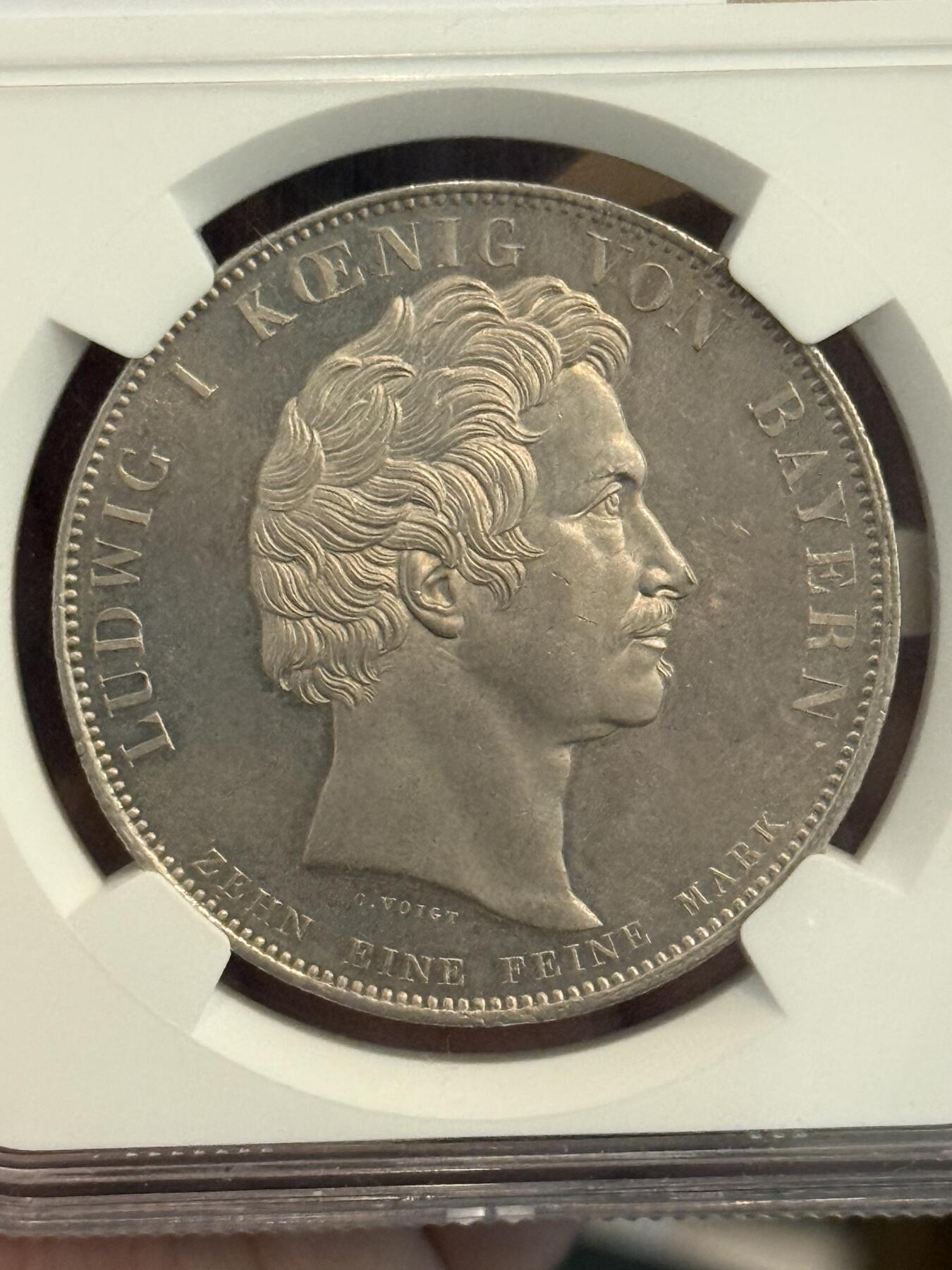 NGC-UNCD 1834巴伐利亚历史泰勒 少见品种