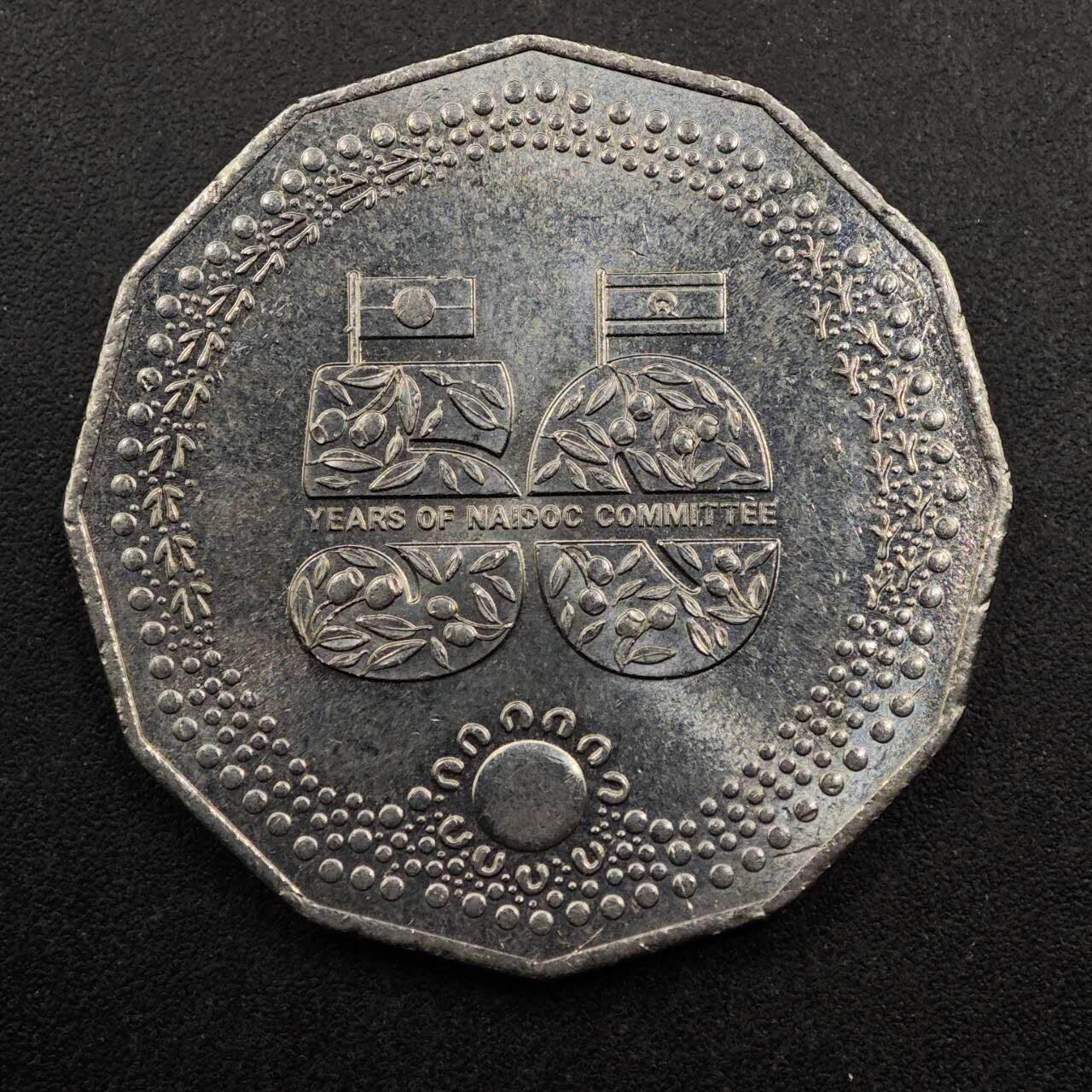 【淘币小摊】实时拍第八百七十五拍   散币场    每周一统一发货 澳大利亚2024年查尔斯三世50分纪念币