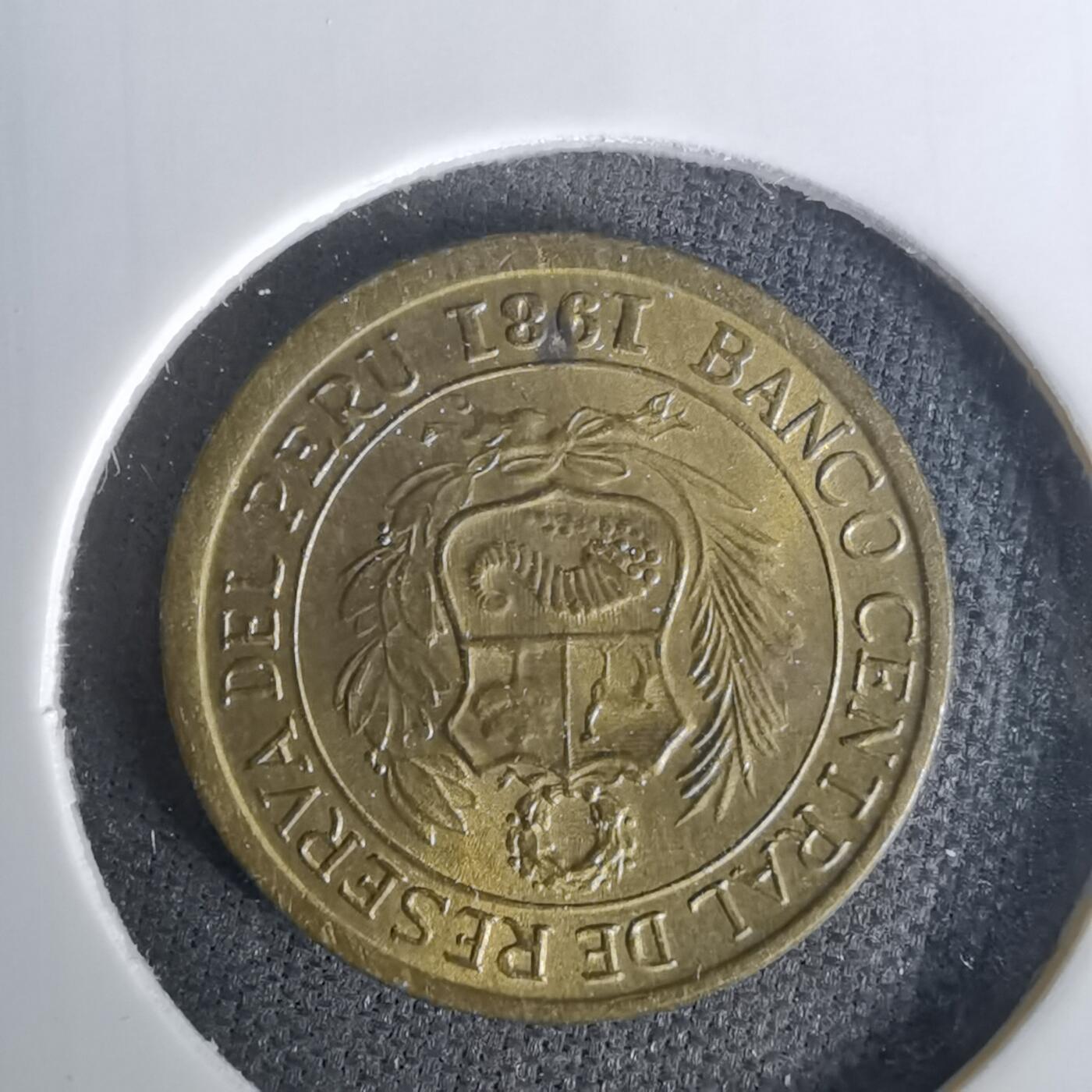 沼泽如烟--第1010场 秘鲁1981年1索尔