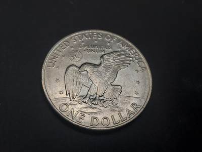 博彦收藏   3月7日 8点钱币专场 全场包邮 - 1971 美国1元 硬币 D版 美品