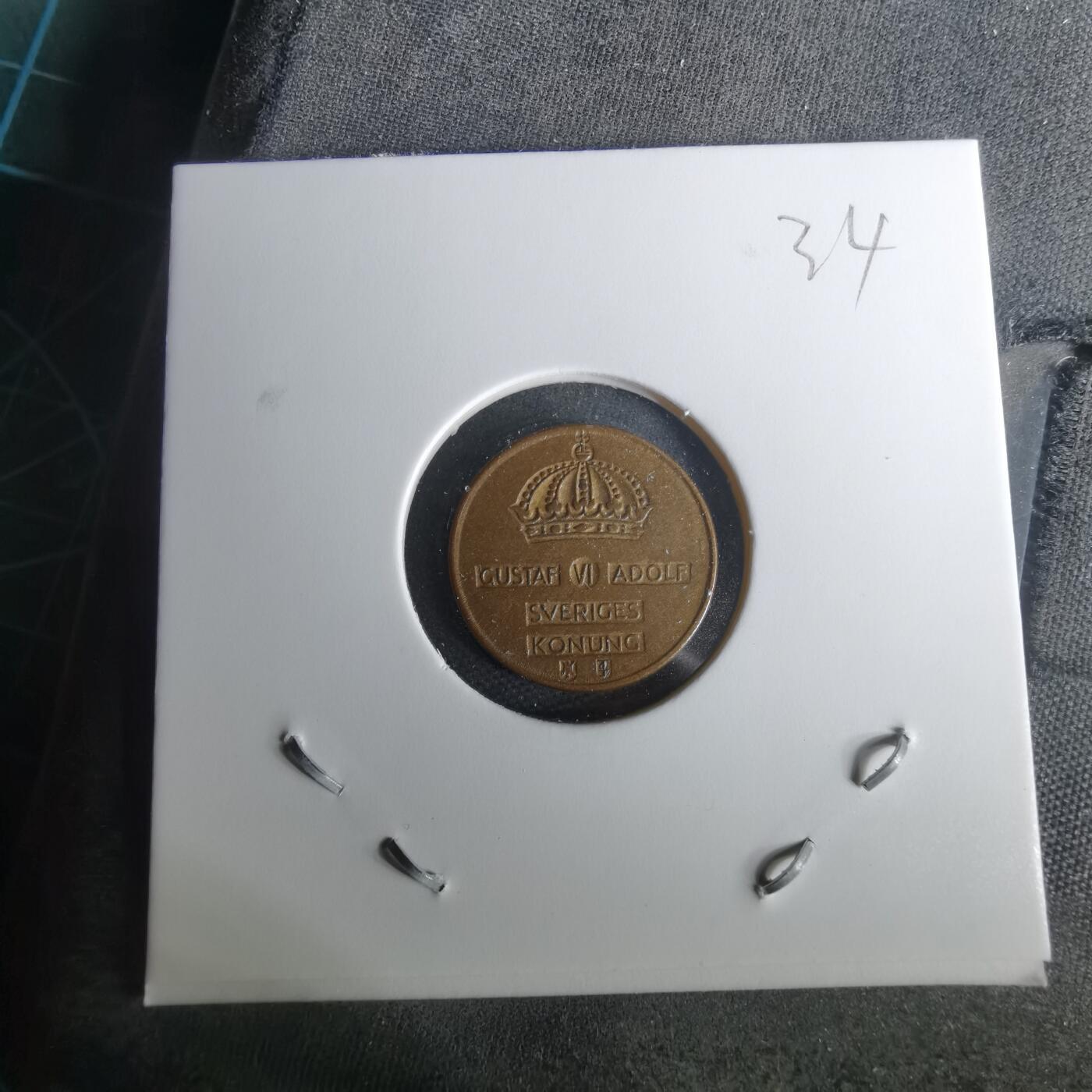 沼泽如烟--第1010场 瑞典1957年1欧尔