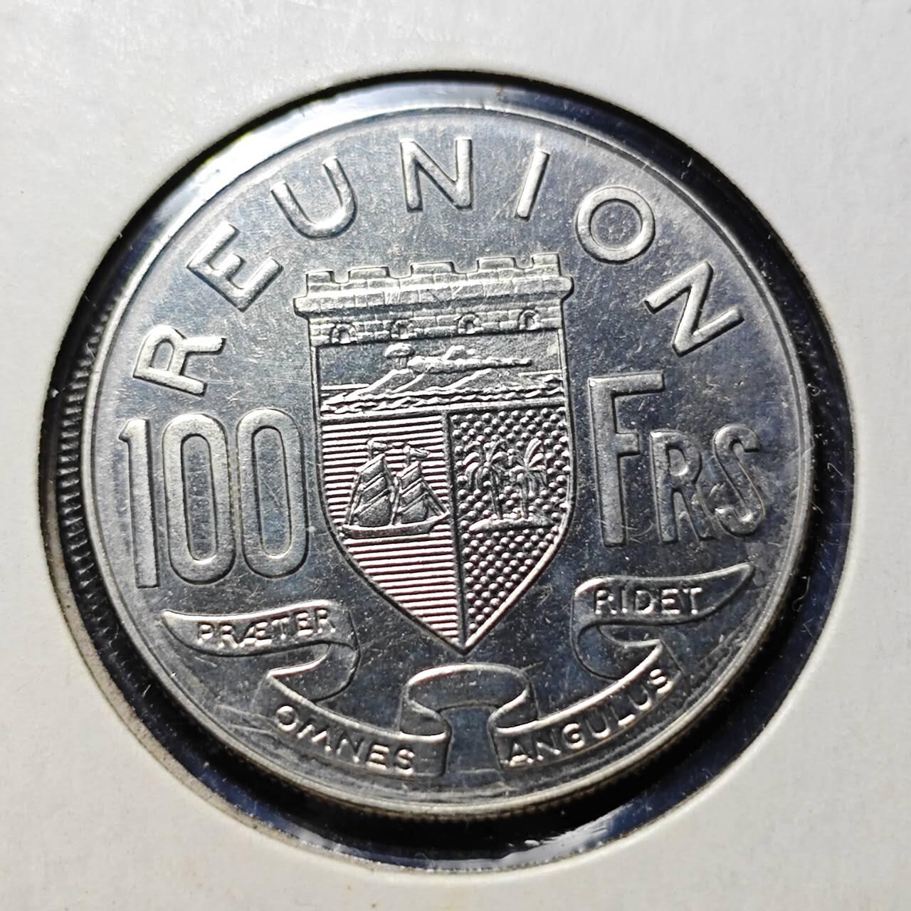 KK钱币收藏小铺   套币 批量/好品散币专场 2月预留时间 周末发货  1964法属留尼汪100法郎