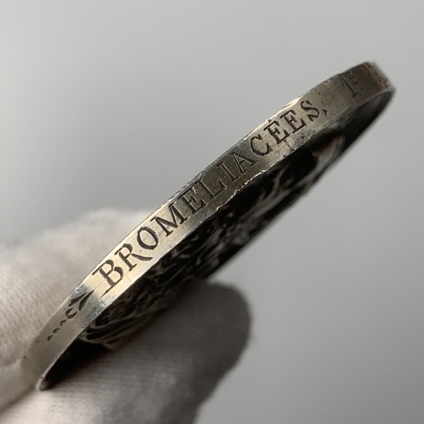 掌中浮雕-藏着的欧洲第053场 皇家园艺协会银章，46.45mm，30g