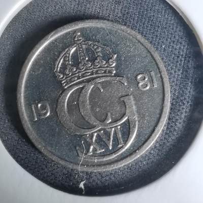 沼泽如烟--第1009场 - 瑞典1981年25欧尔