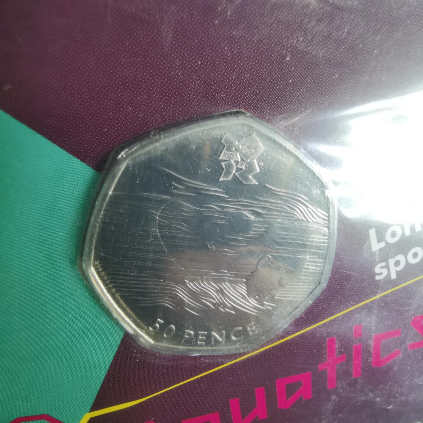 沼泽如烟--第1009场 英国奥运纪念币