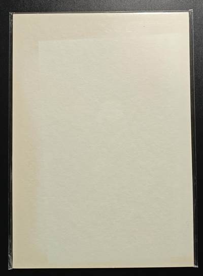 天玑星卡拍第176期《3.5周四截拍》持续收拍收评中 满赠卡需备注 【亲签复制画】沈鑫 二郎神 亲签复制画 发黄 直角边难免有损介意勿拍