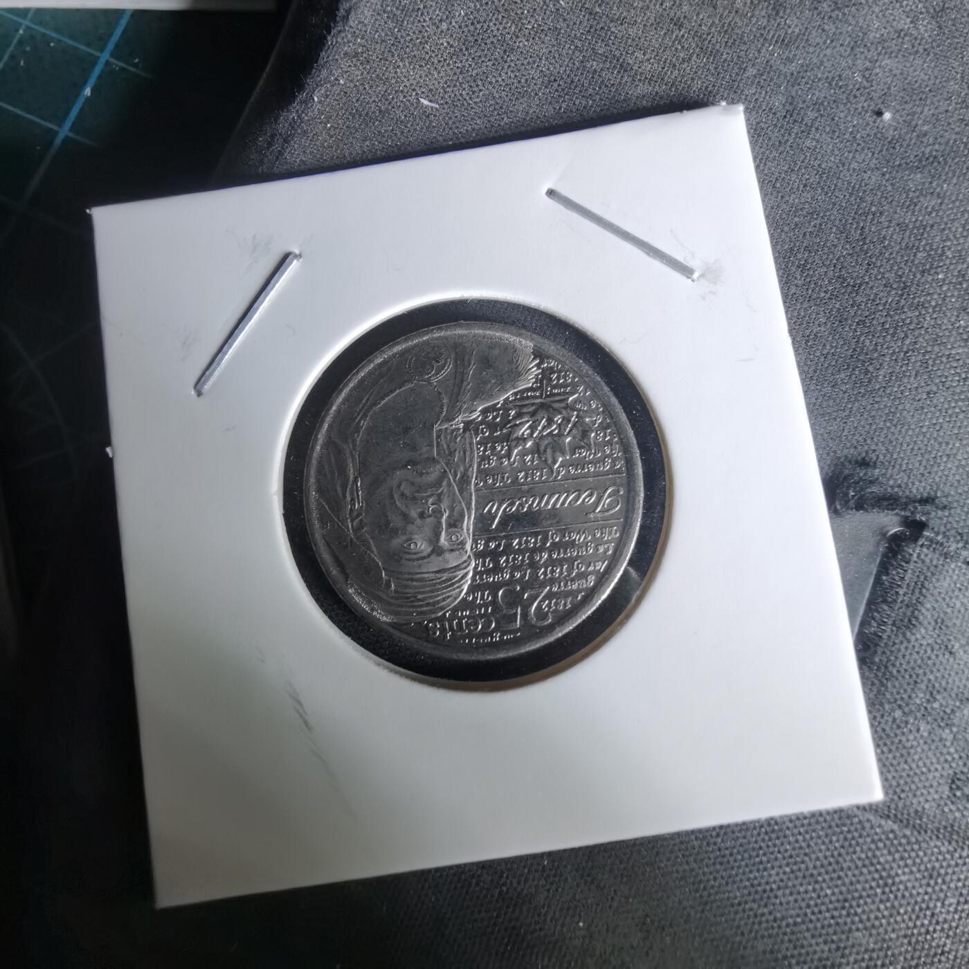 沼泽如烟--第1010场 加拿大2012年25分纪念币