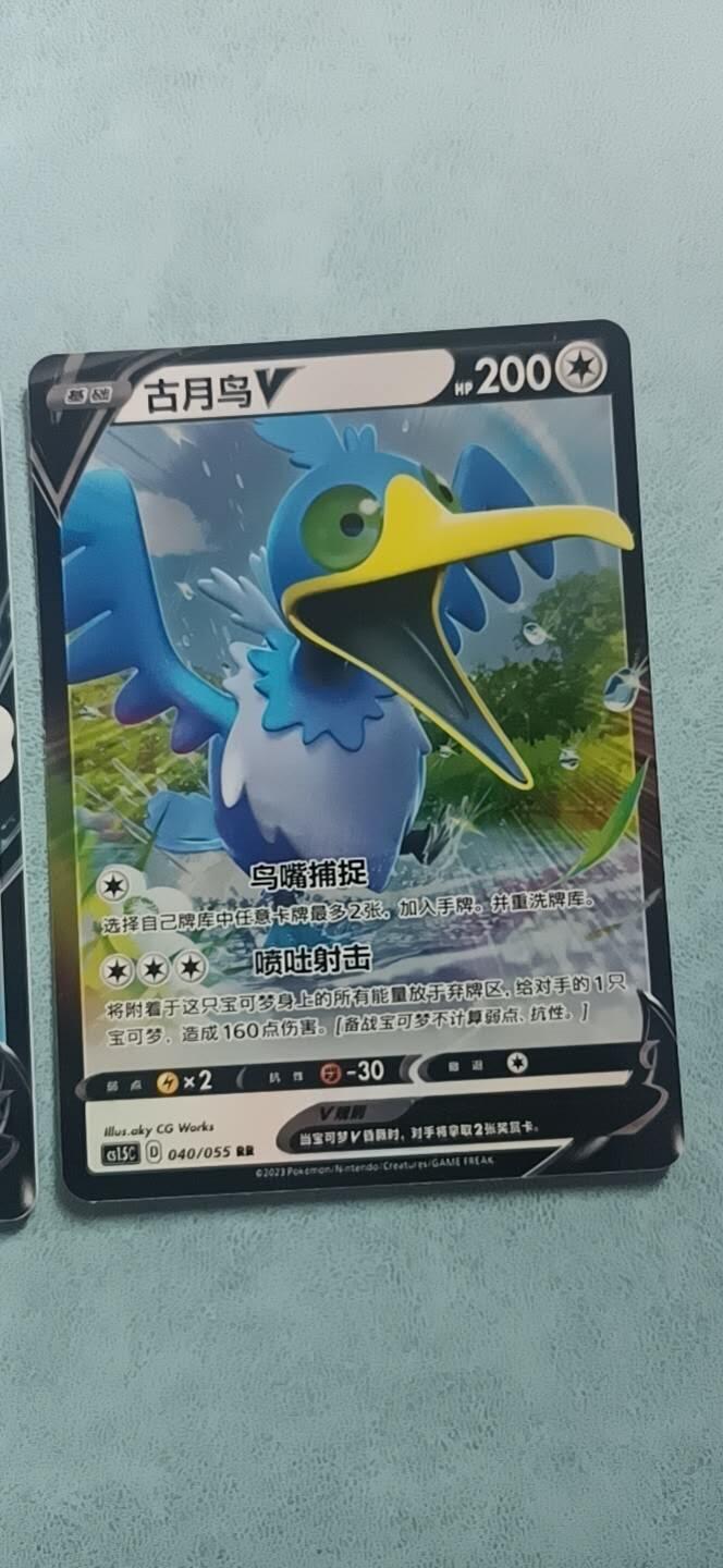 卡牌新人第二场 不寄存！！！ 宝可梦RR  2张