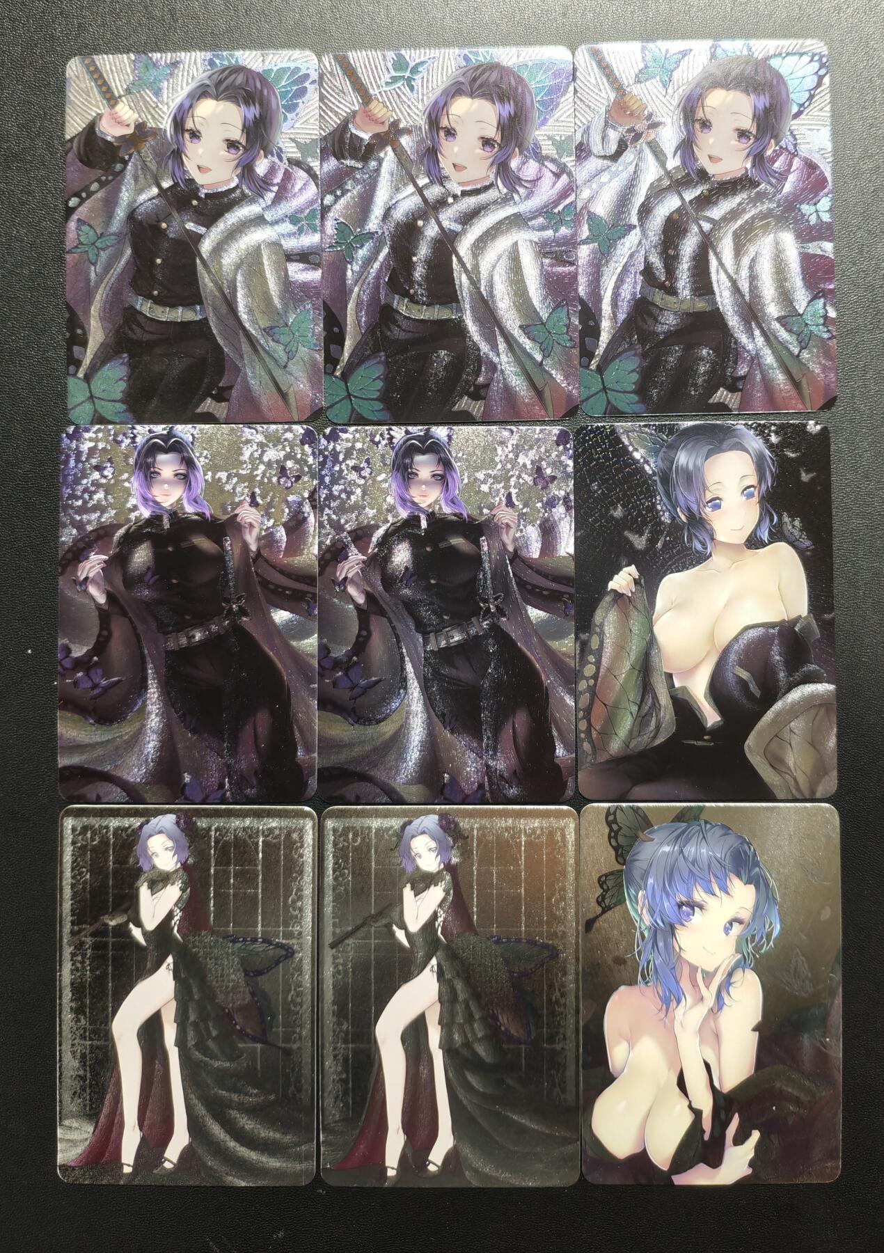 天玑星卡拍第176期《3.5周四截拍》持续收拍收评中 满赠卡需备注 鬼灭之刃 蝴蝶忍 粗闪 九张