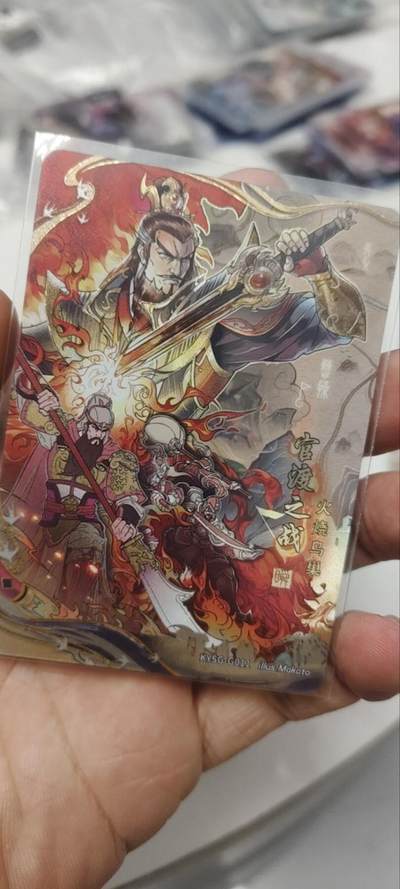 秋原瞳的小店第三十七期（春，荷尔蒙的气息扑鼻而来的季节） - 卡游三国千古一瞬——官渡之战，曹操，关羽