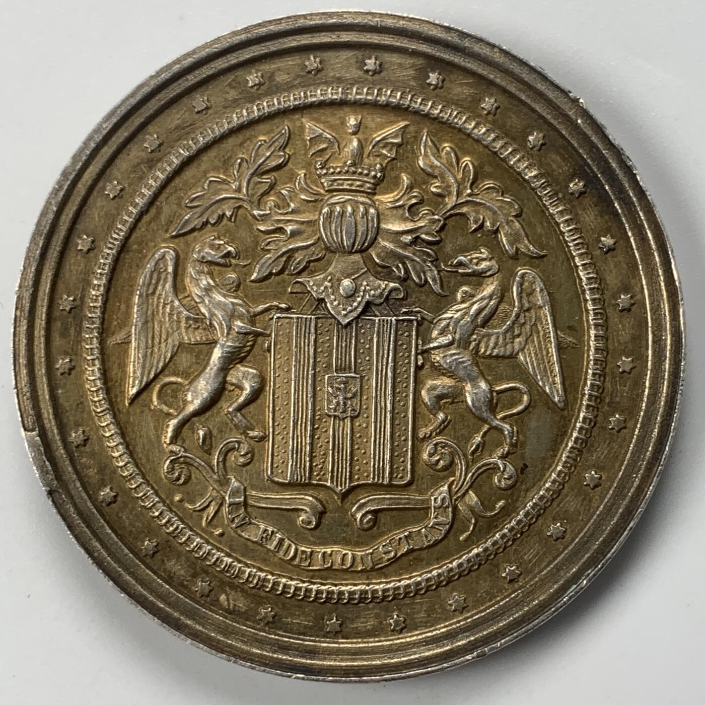 掌中浮雕-藏着的欧洲第053场 皇家园艺协会银章，46.45mm，30g