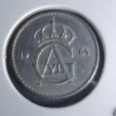 沼泽如烟--第1009场 - 瑞典1964年50欧尔