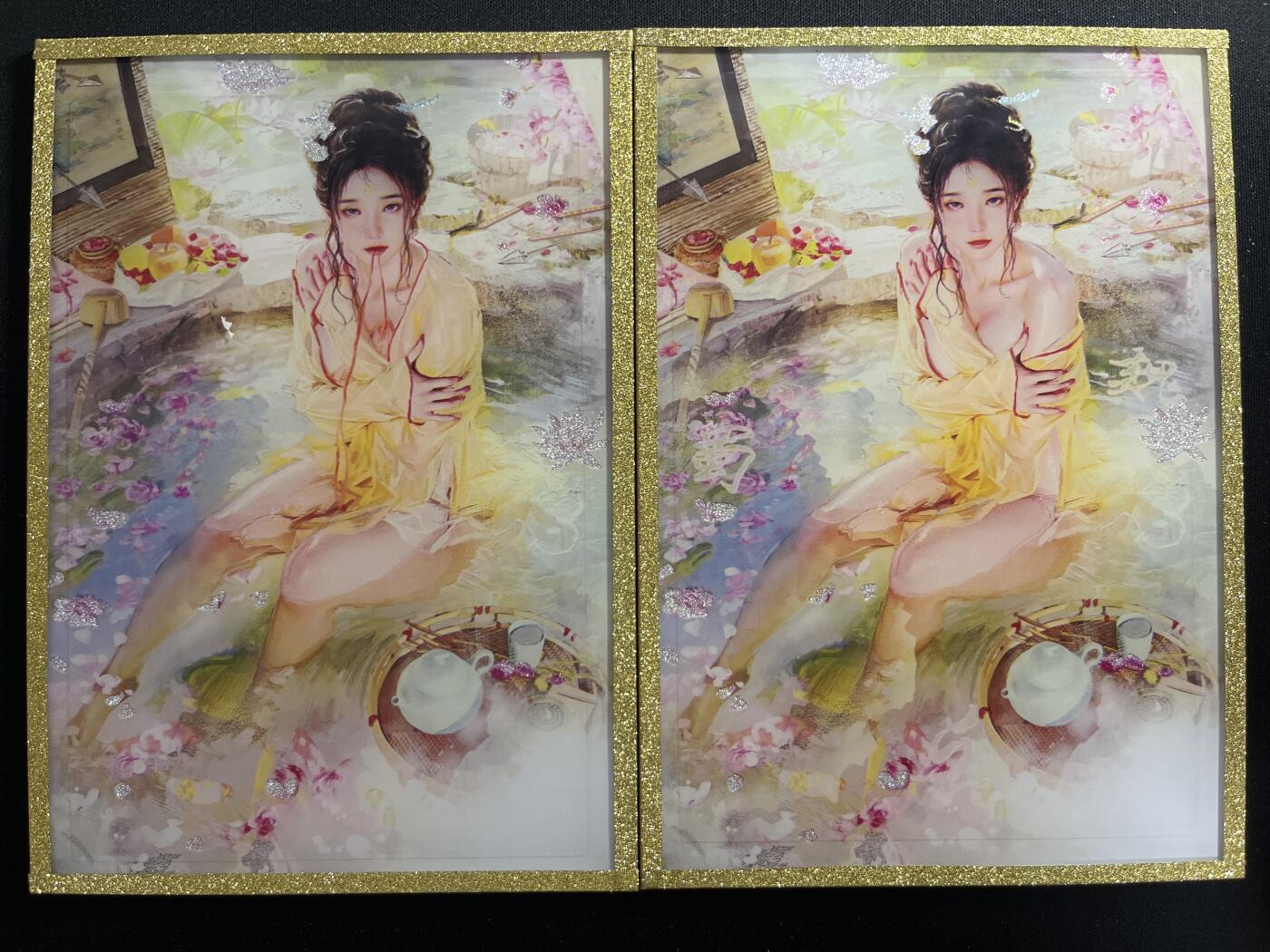 欢迎送拍、零成本上架，释放现金流，合理分配上拍卡品 【色纸】st刷子 杜夫人一对 焱卡文化