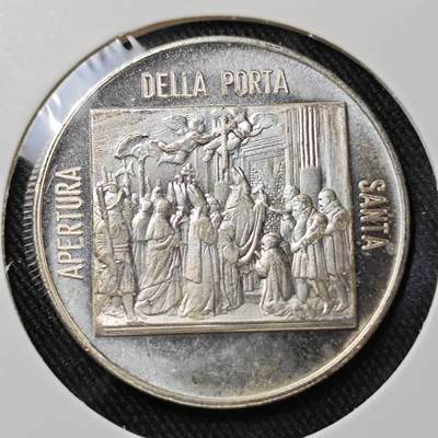 KK钱币收藏小铺   套币 批量/好品散币专场 2月预留时间 周末发货 -  梵蒂冈镀银铜章