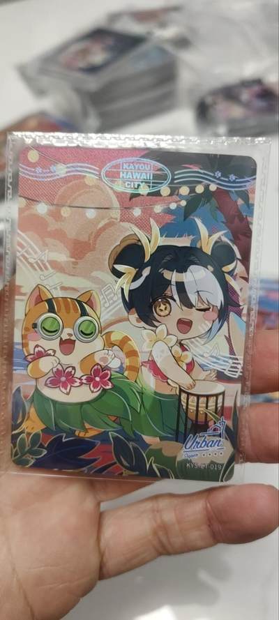 秋原瞳的小店第三十七期（春，荷尔蒙的气息扑鼻而来的季节） - 卡游抽卡机城市卡——夏威夷