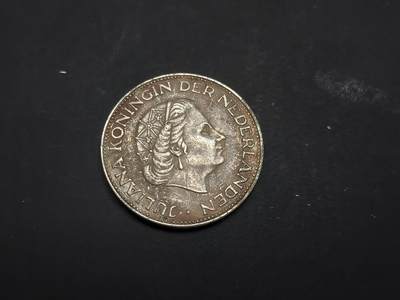 博彦收藏   3月7日 8点钱币专场 全场包邮 - 1961 荷兰 2.5G 盾银币 15克 720银