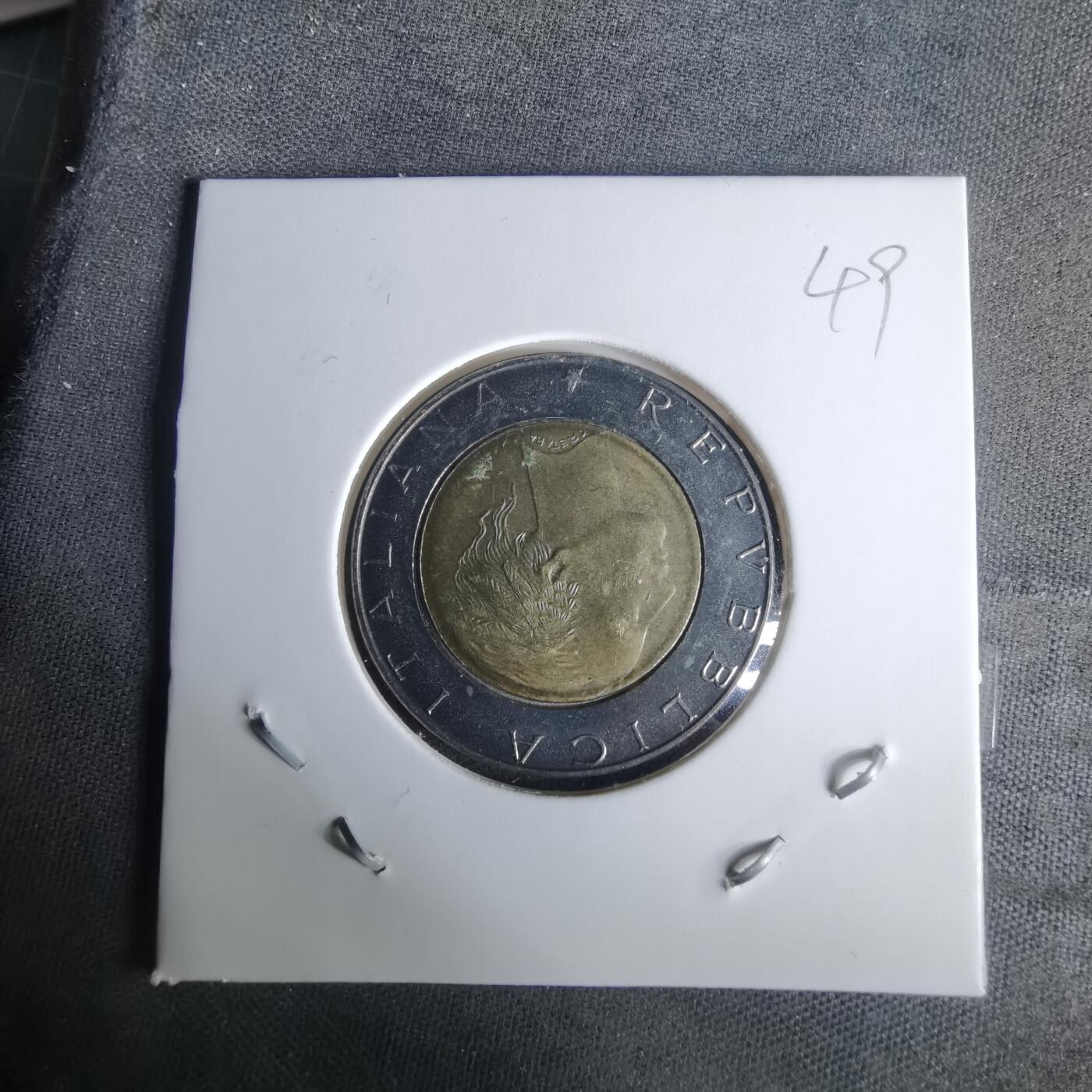 沼泽如烟--第1010场 意大利1990年500里拉