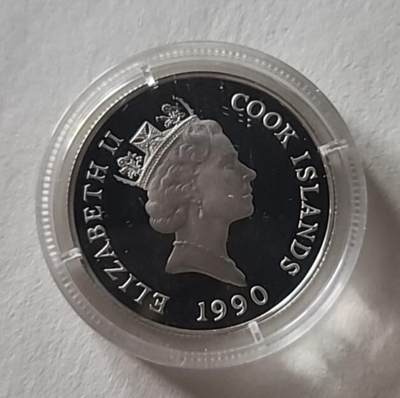 【币将精彩】世界钱币拍卖拍卖（2026-5-6） 库克1990年大象银币925银10克