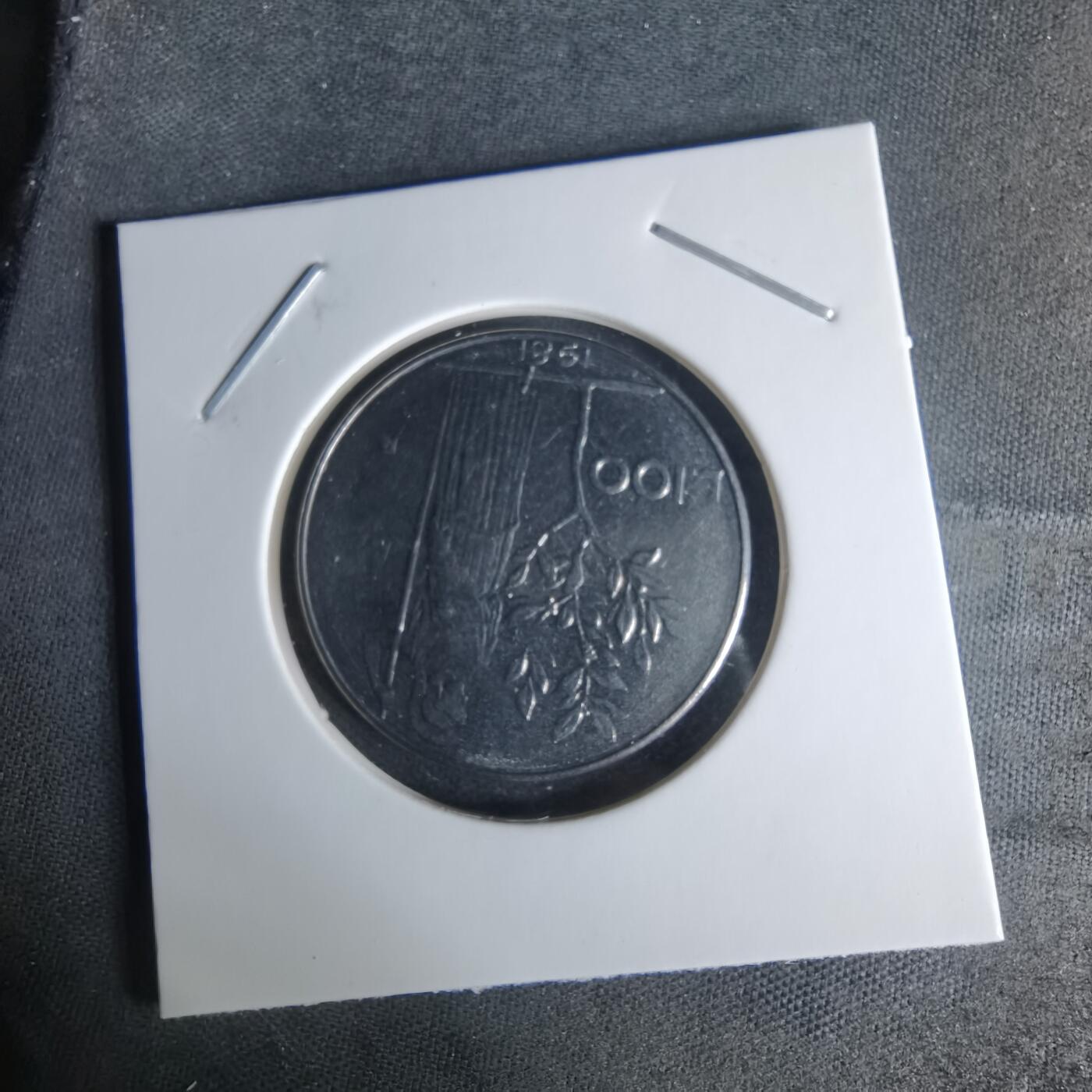 沼泽如烟--第1009场 意大利1981年100里拉