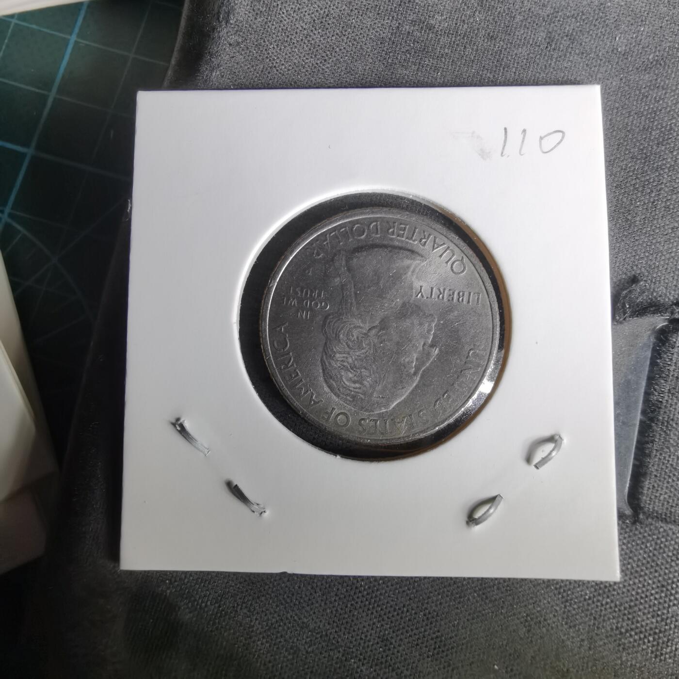 沼泽如烟--第1010场 美国2015年25分纪念币