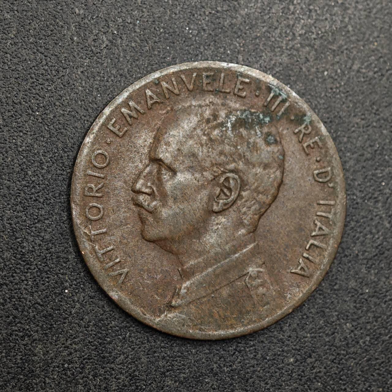 【淘币小摊】实时拍第八百七十五拍   散币场    每周一统一发货 意大利1909年2分铜币