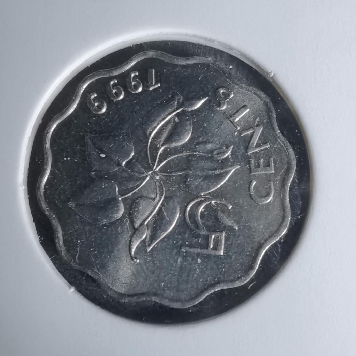 沼泽如烟--第1009场 斯威士兰1999年五分