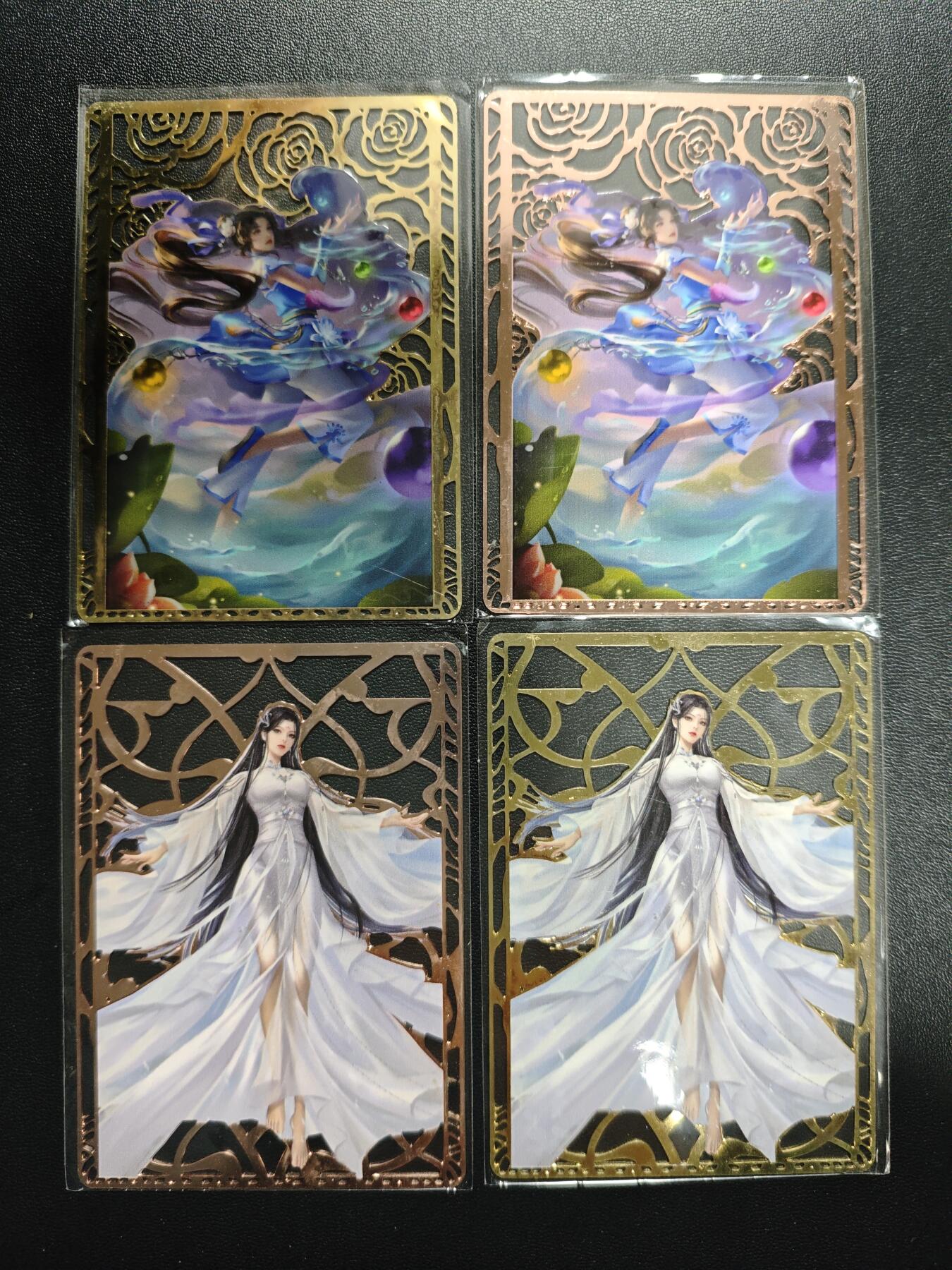 天玑星卡拍第176期《3.5周四截拍》持续收拍收评中 满赠卡需备注 宁缺卡牌 古风美女 金属卡 两张