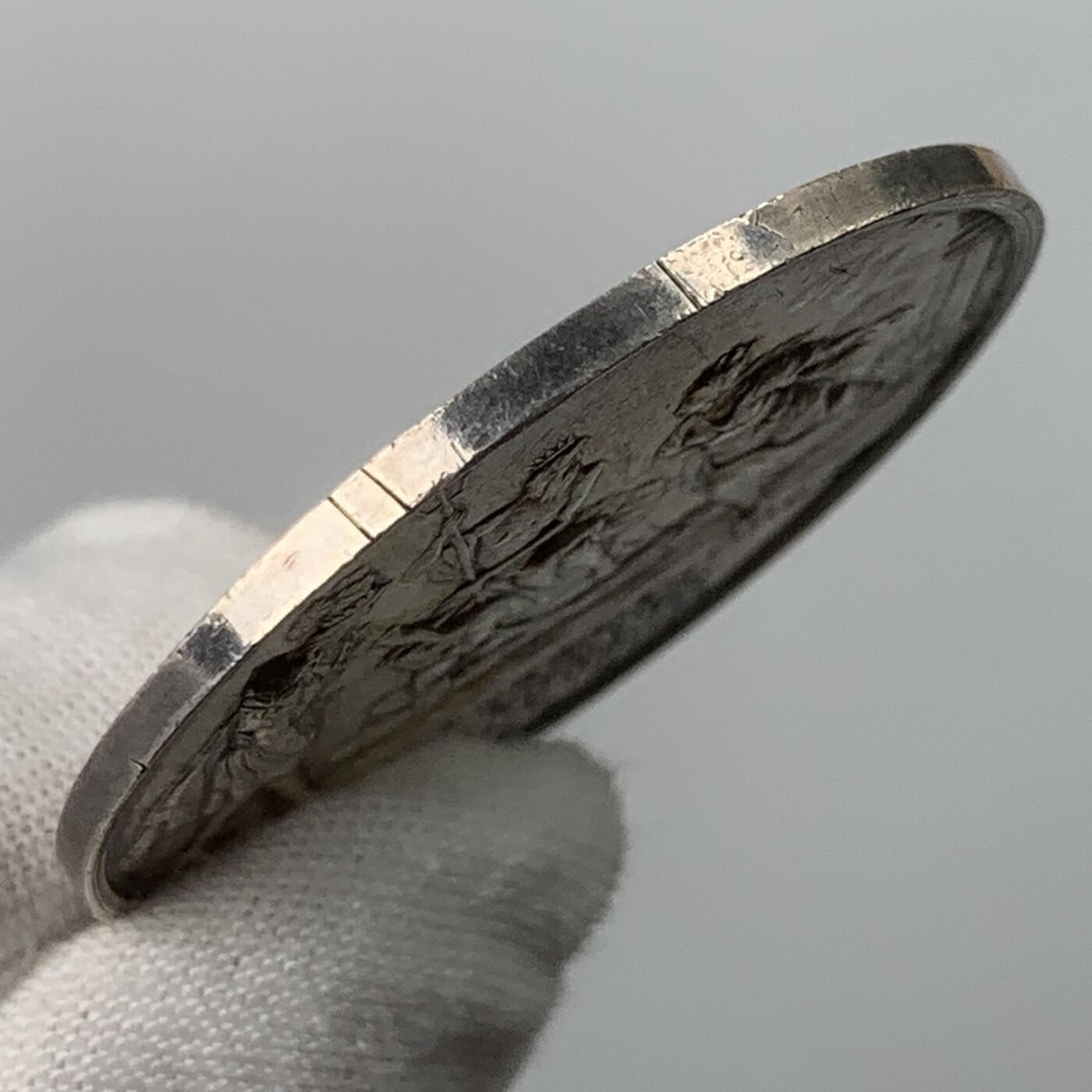 掌中浮雕-藏着的欧洲第053场 1795年丹麦银章，loos作品，36mm，13.7g