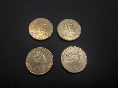 博彦收藏   3月7日 8点钱币专场 全场包邮 - 澳洲恐龙纪念币一组