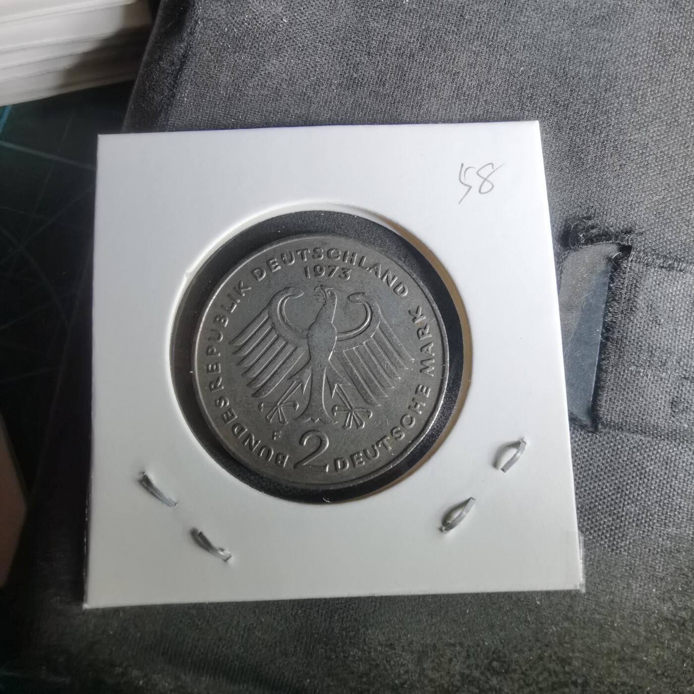 沼泽如烟--第1010场 德国1973年2马克