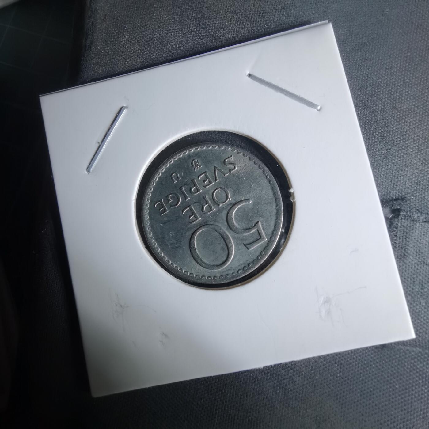 沼泽如烟--第1009场 瑞典1972年50欧尔