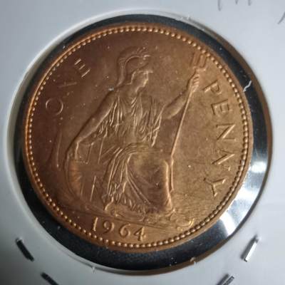 沼泽如烟--第1011场 - 英国1964年1便士