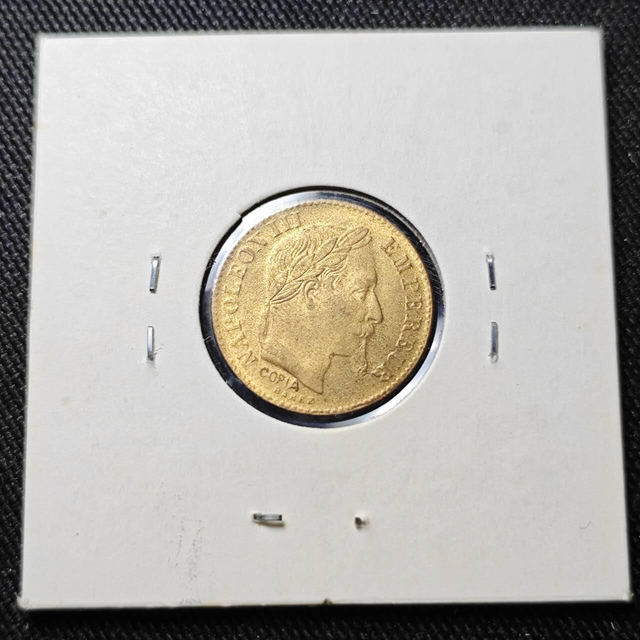 KK钱币收藏小铺   套币 批量/好品散币专场 2月预留时间 周末发货  法国10法郎复刻金币 镀金