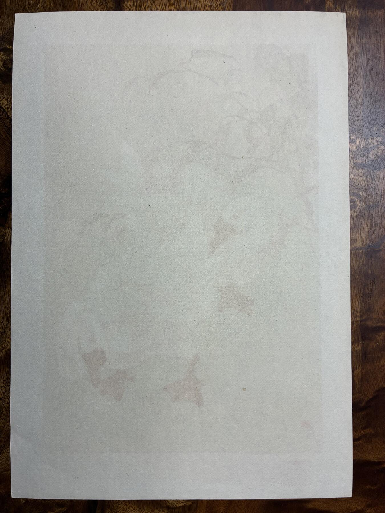 情怀旧藏儿时记忆经典收藏交流拍卖会 蒋風白绘画红蓼双鹅老年画宣传画